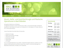 Tablet Screenshot of mkgamkurpark.de